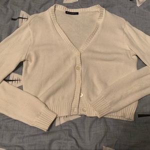 Brandy Melville White Cardigan